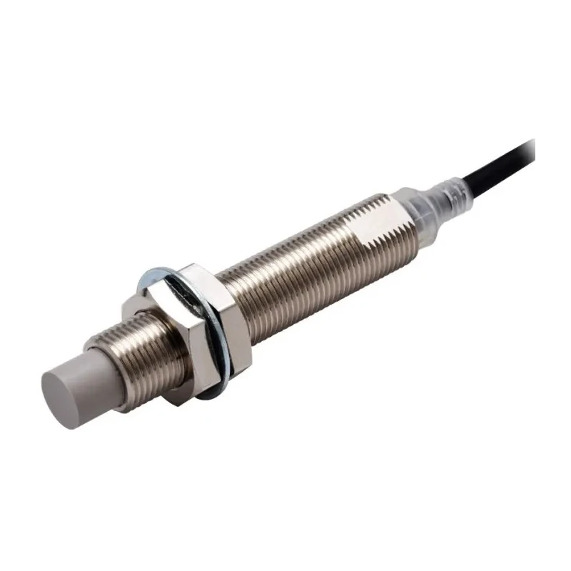 Omron Threaded Barrel Inductive Proximity Sensor M12 NPN 30V DC 8 mm Detection E2E-X8MC1L12 5M