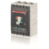 ABB Molded Case Circuit Breaker 3-Pole 400A Breaking Capacity 12kA Fixed Mount T5L 1SDA054536R1 T5L400 FF PR221-I 400A V