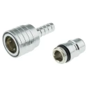 Nito Hose Connector 12.7 mm Inside Diameter Brass Body Male BSP Thread 25 Bar Pressure 61514G3
