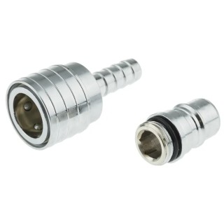Nito Hose Connector 12.7 mm Inside Diameter Brass Body Male BSP Thread 25 Bar Pressure 61514G3