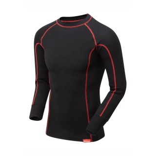 PULSAR Modacrylic Cotton Long Sleeve Fire Retardant T-Shirt Size L XARC01-L