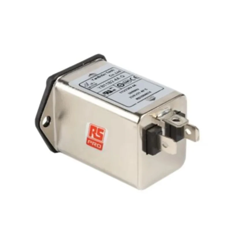 RS PRO 250V 10A Chassis IEC Filter with 2 Fuse Holder for 5 x 20 mm Fuses 237-8661