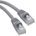 RS PRO Cat5e Ethernet Cable 2.1 m Grey RJ45 Male to RJ45 Male U/UTP PVC 237-8595