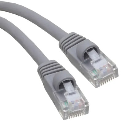RS PRO Cat5e Ethernet Cable 2.1 m Grey RJ45 Male to RJ45 Male U/UTP PVC 237-8595