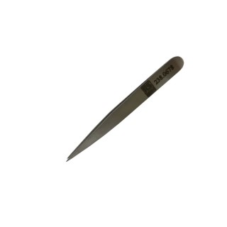RS PRO 90mm Low Carbon Austenitic Steel Flat Fine Anti-Magnetic Anti-Acid Tweezer 238-0678