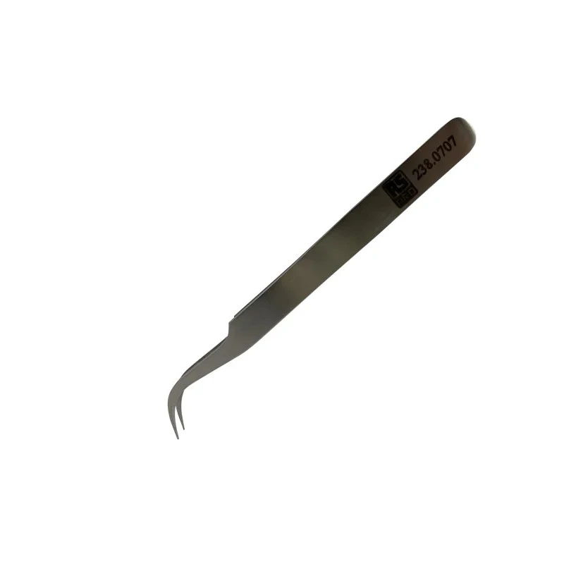 RS PRO 120mm Low Carbon Austenitic Steel Fine Tweezer 238-0707