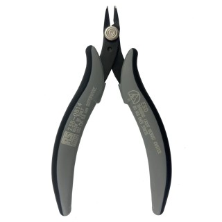 RS PRO Flush ESD Safe Side Cutter Carbon Steel Jaw 132mm Overall Length 0.81mm Max Cutting Capacity 238-0814