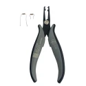 RS PRO 1-Piece Forming Plier Serrated 150mm Overall Length ESD Safe Chrome Finish Carbon Steel 238-0798