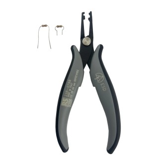 RS PRO 1-Piece Forming Plier Serrated 150mm Overall Length ESD Safe Chrome Finish Carbon Steel 238-0798