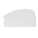 Vikan Polypropylene Plastic Hand Scraper 180mm Overall Length, Blade 165mm x 2mm, FDA REACH Approved 40525