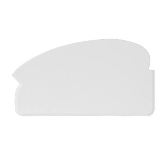 Vikan Polypropylene Plastic Hand Scraper 180mm Overall Length, Blade 165mm x 2mm, FDA REACH Approved 40525