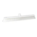Vikan White Push Broom with Polypropylene Bristles for Dry Areas, Width 65mm, Model 31995