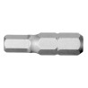 Facom Hex Screwdriver Bit 6.35 mm Drive Size 3.17 mm Head Size 25 mm Overall Length EH.101/8