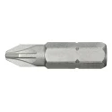 Facom Screwdriver Bit 1/4-6.35 mm Drive, PZ0 Tip, Manual Drive, 25 mm Overall Length ED.100
