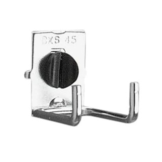 Facom Metal Tool Hook, Wall Mount, 2 Slots, Metal Material, 36mm Width, 33mm Length CKS.46A