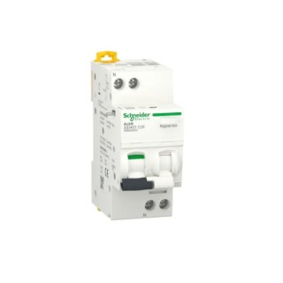 Schneider Electric Residual Current Circuit Breaker with Overload Protection 20A 1-Pole 300mA Trip A9DA6620