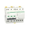 Schneider Electric Residual Current Circuit Breaker with Overload Protection, 40A Current Rating, 3-Pole, 30 mA Trip A9DV3740