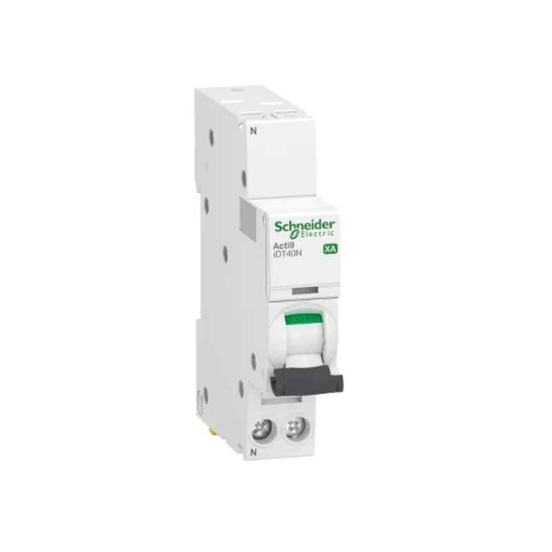 Schneider Electric Acti9 Acti9 iDT40N XA Miniature Circuit Breaker, 1-Pole, 25A, Type C, 230V AC, 6000 A Breaking A9PA4625