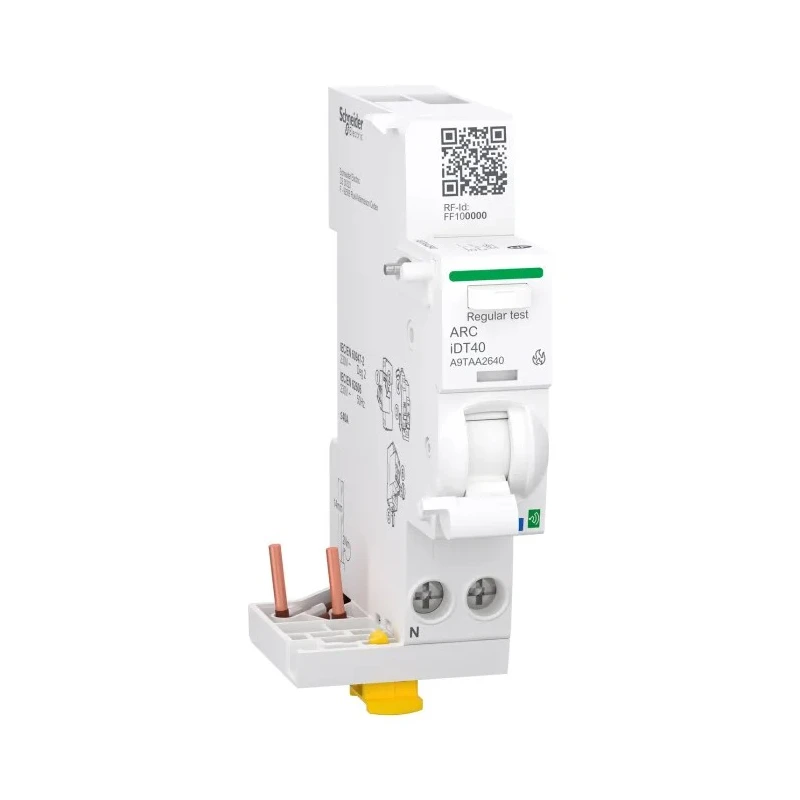 Schneider Electric Acti9 Active iDT40 Series Residual Current Device 40A 1-Pole Threshold Tripping 230V AC A9TAA2640