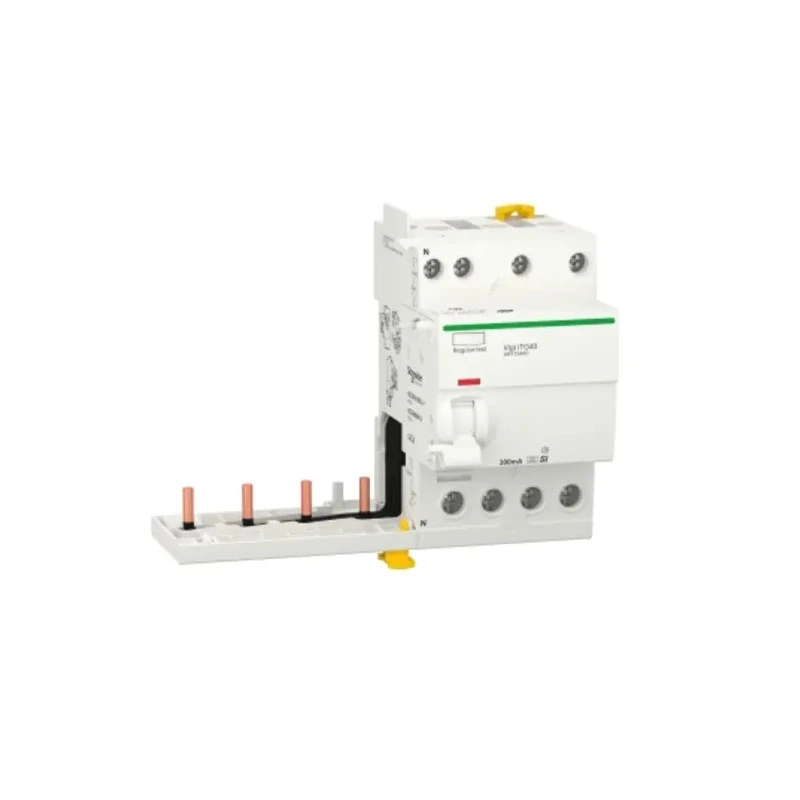 Schneider Electric Acti9 Series Residual Current Circuit Breaker, 63A, 4-Pole, 300mA Type AC, 500A Breaking Capacity 