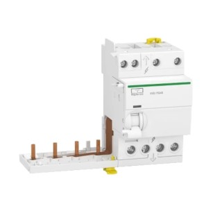 Schneider Electric Series Residual Current Circuit Breaker, 40A, 4-Pole, 300 mA Trip Sensitivity, Type AC, 500A Acti9