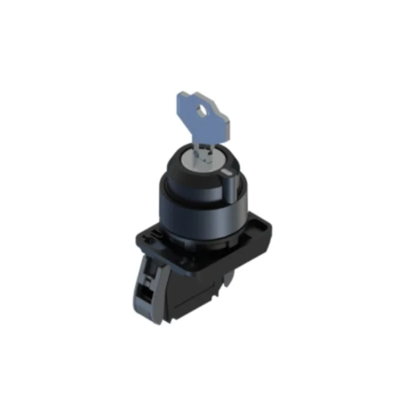 RS PRO Key Selector Switch 1 NO Contact 22.5 mm Cutout Diameter 3 Positions 238-3963
