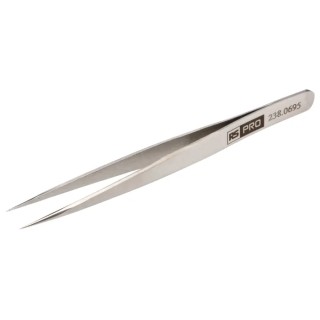 RS PRO 120mm Low Carbon Austenitic Steel Strong Tweezer 238-0695