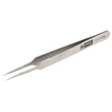 RS PRO 110mm Low Carbon Austenitic Steel Straight Tweezer 238-0704