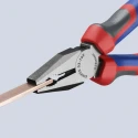 Knipex Combination Plier, Polished Special Quality Tool Steel, 160mm Overall Length 03 02 160