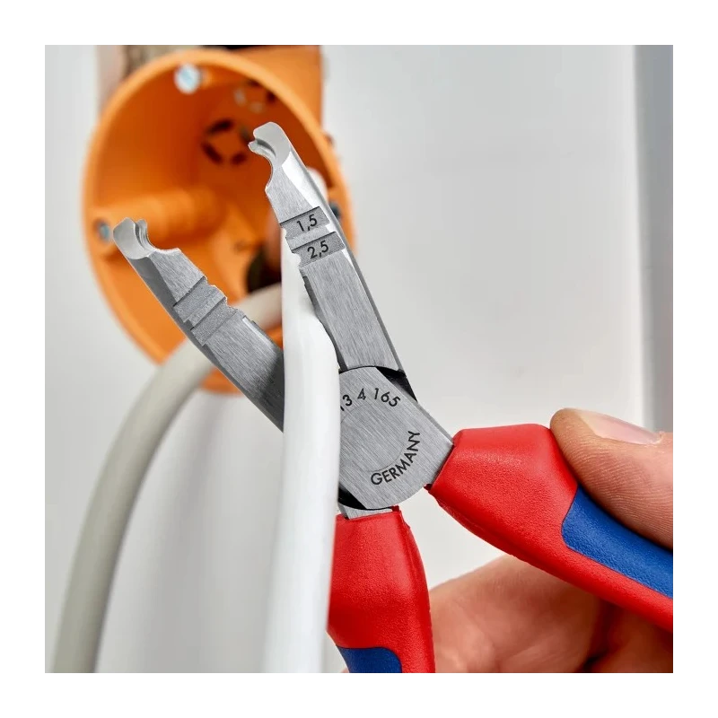 Knipex Combination Plier 1 Piece Special Quality Tool Steel Polished 165mm Overall Length 13 42 165