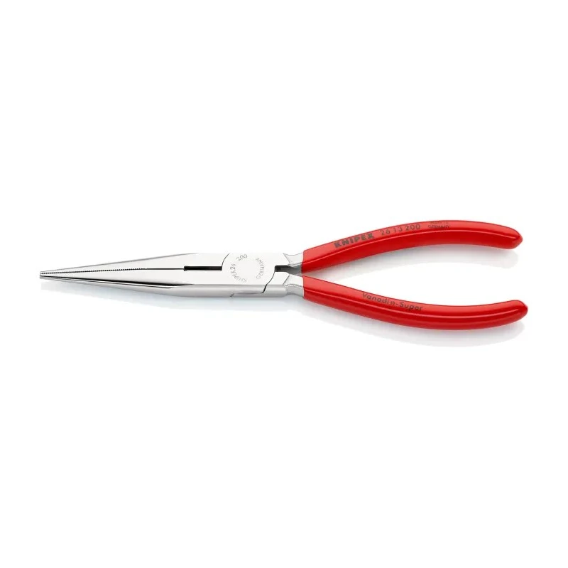 Knipex Long Nose Plier Plastic Coated Handle Vanadium Electric Steel 200mm Length 73mm Jaw 26 13 200