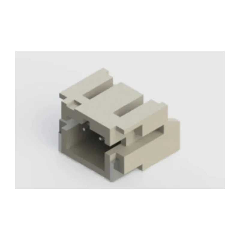 EDAC 140 Series Right Angle Surface PCB Header, 2 Contacts, 2 mm Pitch, 1 Row, Shrouded 140-502-417-060