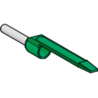Schneider Electric Linergy DZ5 Insulated Crimp Bootlace Ferrule 8 mm Pin Length 1.1 mm Pin Diameter Green DZ5CA003