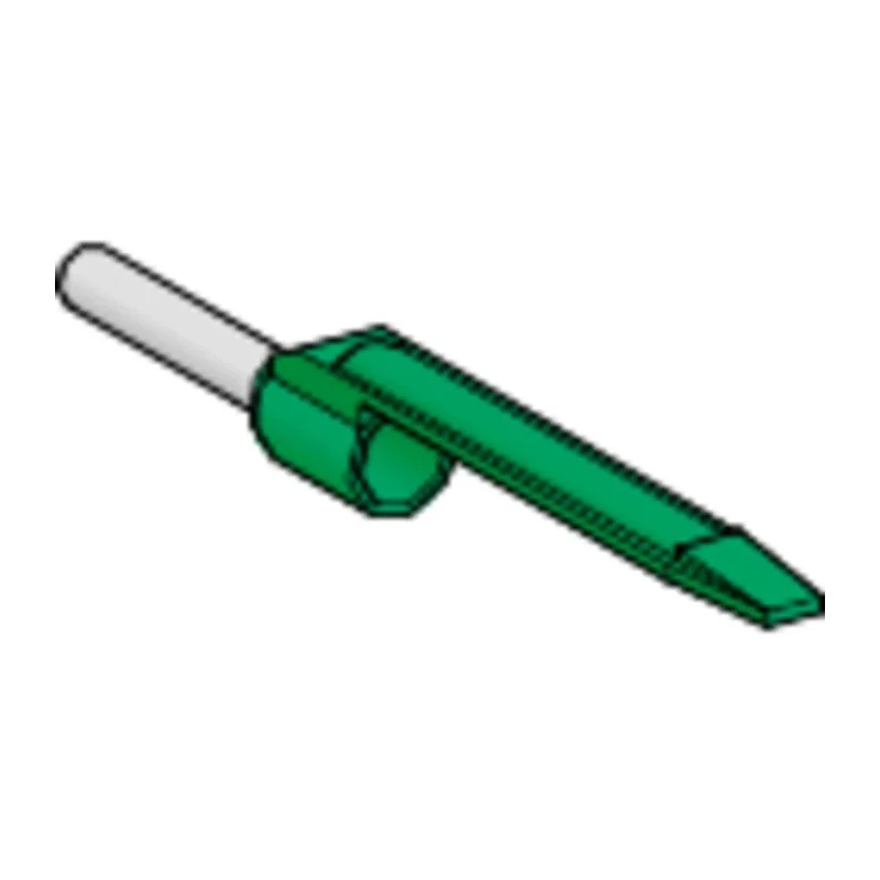 Schneider Electric Linergy DZ5 Insulated Crimp Bootlace Ferrule 8 mm Pin Length 1.1 mm Pin Diameter Green DZ5CA003
