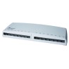 Telegartner RJ Patch Panel 16 Port 110 mm Rack Height White H02000A0107