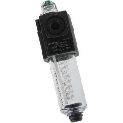 Norgren 1/4 in Pneumatic Air Lubricator 10 bar Transparent Polycarbonate Bowl L72 Series L72C-2GP-ETN