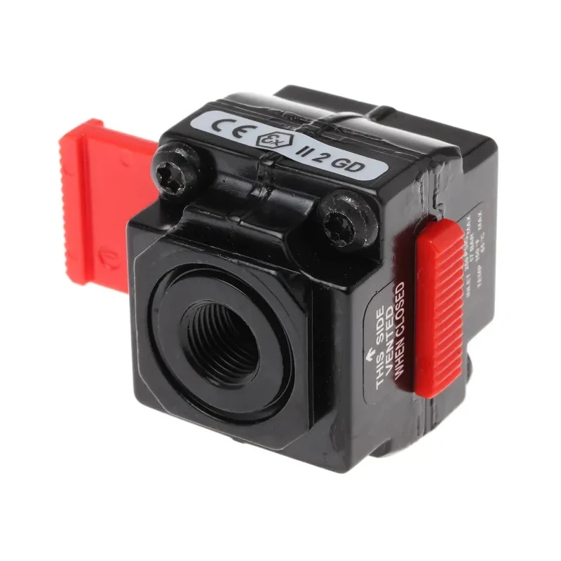 Norgren Pneumatic Shuttle Valve T72 Series OR Logic Function 17 bar Maximum Operating Pressure T72T-2GA-P1N