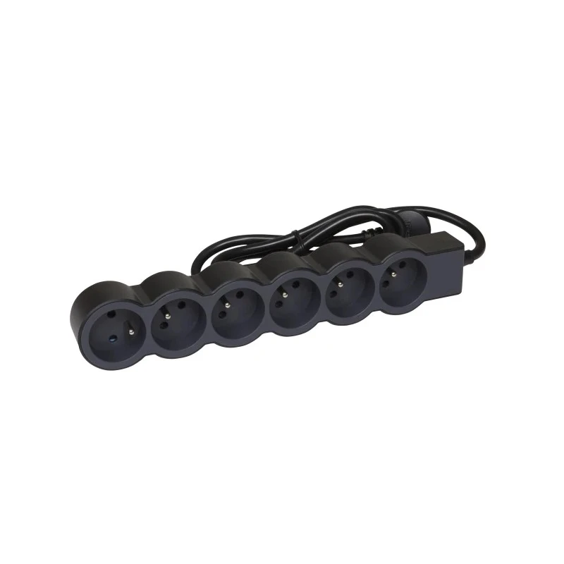 Legrand Extension Lead 1.5 m Cable 6 Socket Type E Power Strip 16 A Rated 3680 W 50 Hz 049486
