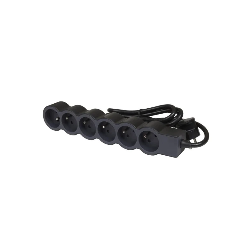 Legrand Extension Lead 1.5 m Cable 6 Socket Type E Power Strip 16 A Rated 3680 W 50 Hz 049486