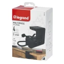 Legrand Extension Lead 1.5 m Cable Length 4 Socket Type E Plug 16 A RoHS Compliant 050412
