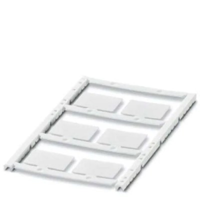 Phoenix Contact Panel Marker White Polycarbonate 17.5mm Length 27mm Height 1056547