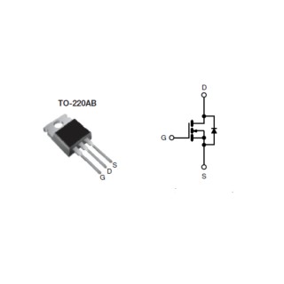 Vishay EF N-Channel Power MOSFET, 20 A Continuous Drain Current, 800 V Drain Source Voltage, 3-Pin TO-220AB SIHP24N80AEF-GE3