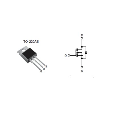 Vishay EF N-Channel Power MOSFET, 20 A Continuous Drain Current, 800 V Drain Source Voltage, 3-Pin TO-220AB SIHP24N80AEF-GE3