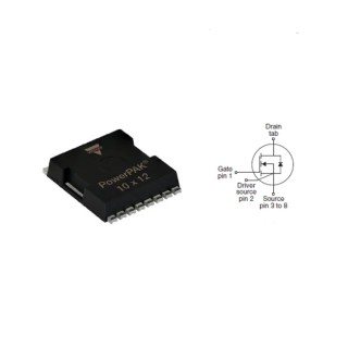Vishay E N-Channel Power MOSFET 29 A Continuous Drain Current 600 V Drain Source Voltage 8-Pin PowerPAK SIHK075N60E-T1-GE3