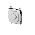 TE Connectivity Black Tactile Switch Round, SPST 50mA, Surface Mount MSLPT5252BG3MTR
