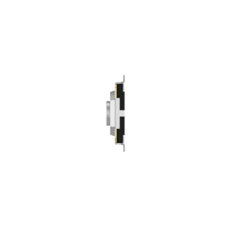 TE Connectivity Black Tactile Switch Round, SPST 50mA, Surface Mount MSLPT5252BG3MTR