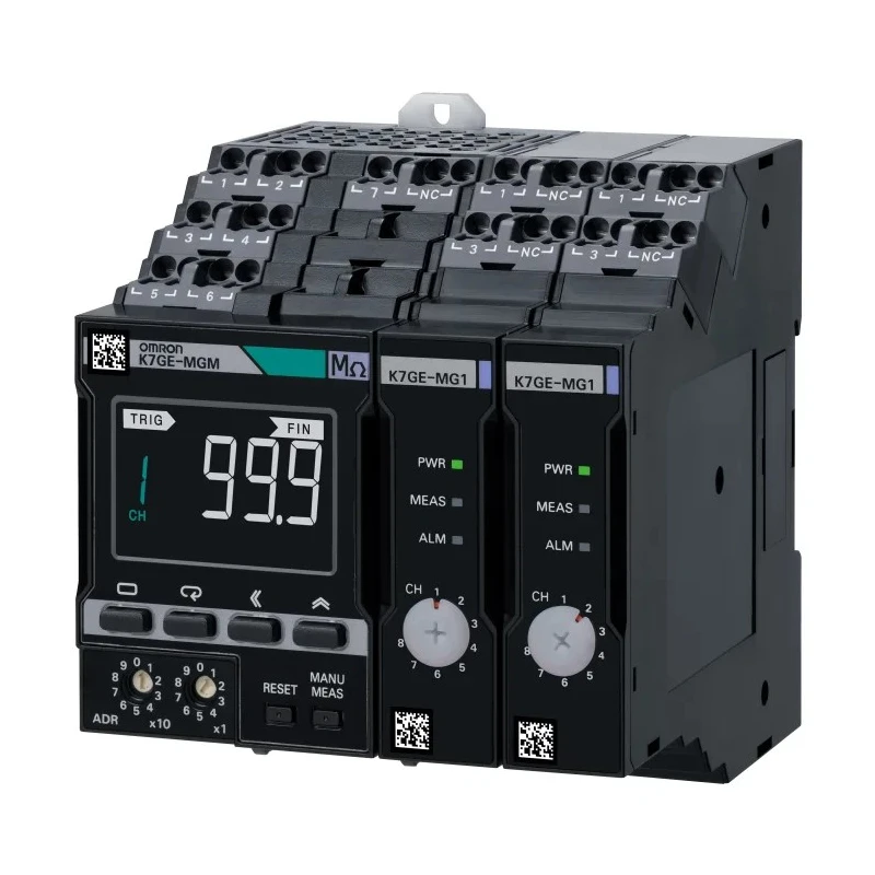 Omron Insulation Resistance Tester with LCD Display, Operating Temperature -20°C to 65°C K7GE-MGMA