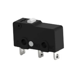 TE Connectivity Pin Plunger Snap Action Micro Switch Solder Terminal 3A 250V AC 30V DC SPDT SAJ25YXPP0147SDTSEQ