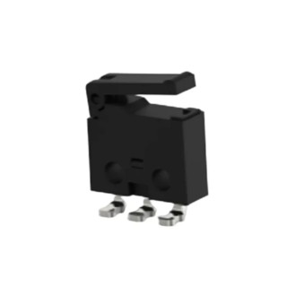 TE Connectivity Lever Snap Action Micro Switch, Left Angle PCB Terminal, 500mA, 30 V dc, SPDT SAJ405XHL0N30SDTSLQ