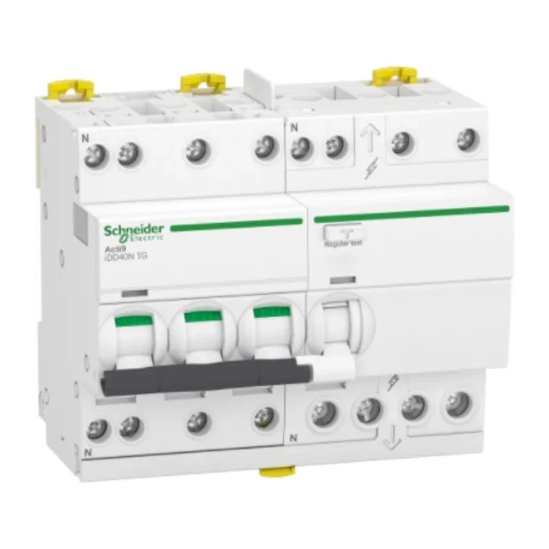 Schneider Electric Residual Current Circuit Breaker with Overload Protection 25A Current Rating 3-Pole 30 mA Trip A9DX3725